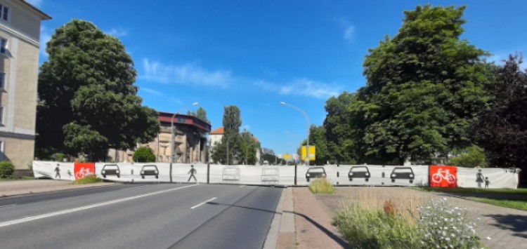 2021 07 06 Verkehrsmonster Nürnberger Straße 1 Foto ADFC Dresden klein