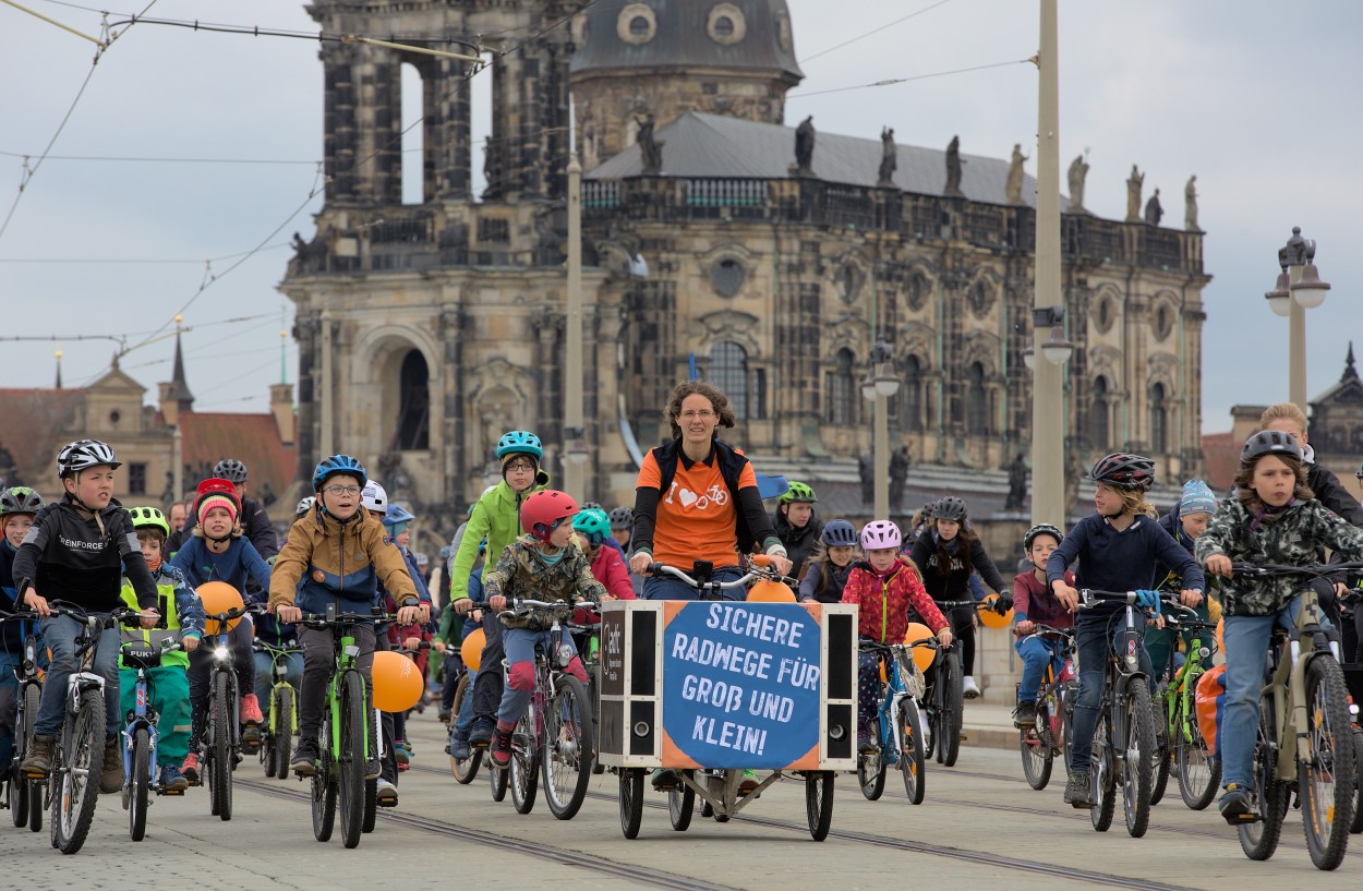 2023 05 07 Kidical Mass 1 Dresden Foto ADFC DD Marcus Degenkolbe klein