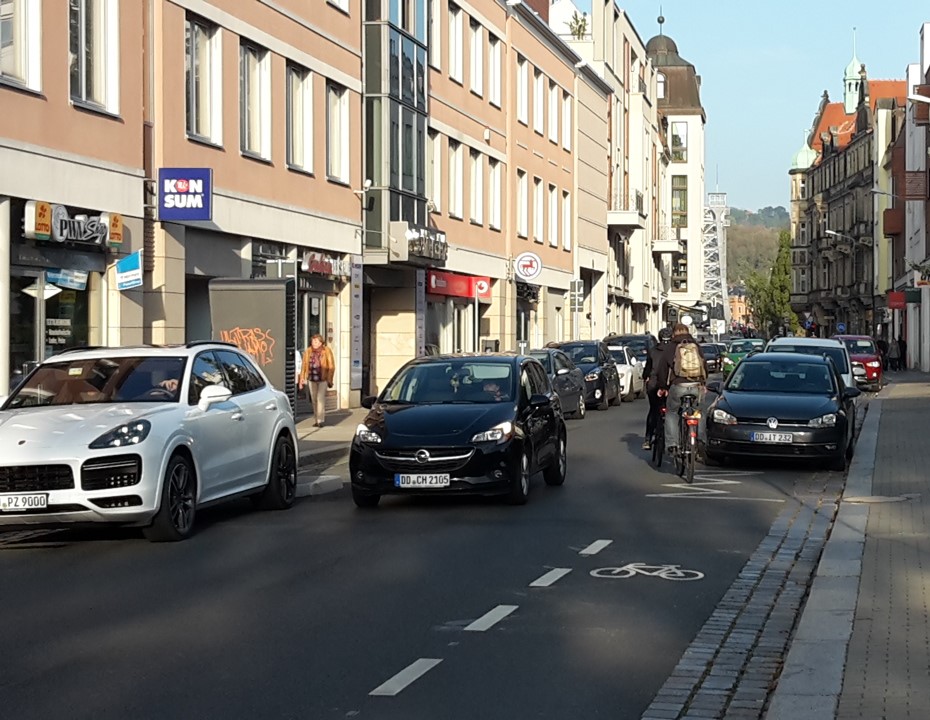 Hueblerstrasse 3 Foto ADFC Dresden