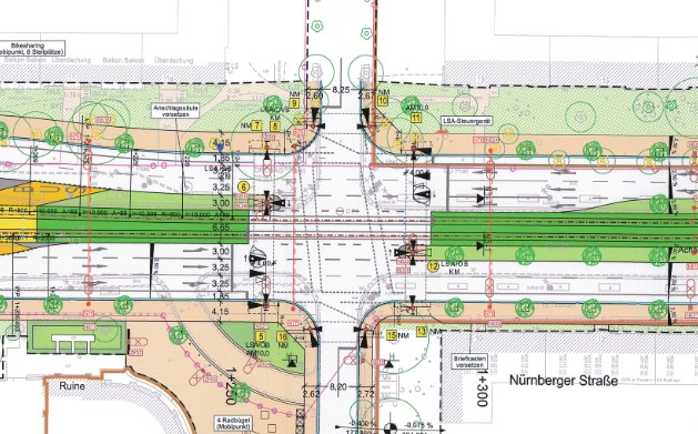 Plan Nürnberger Hohe Strasse LHD
