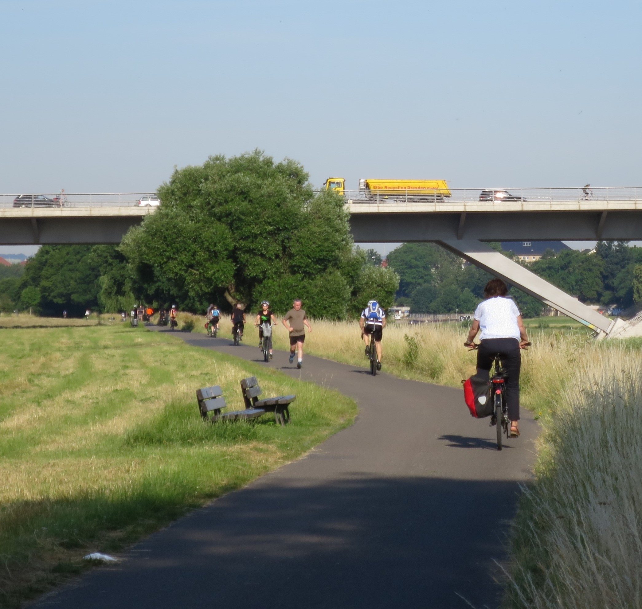 Radfahren in Dresden 3 Foto ADFC Dresden