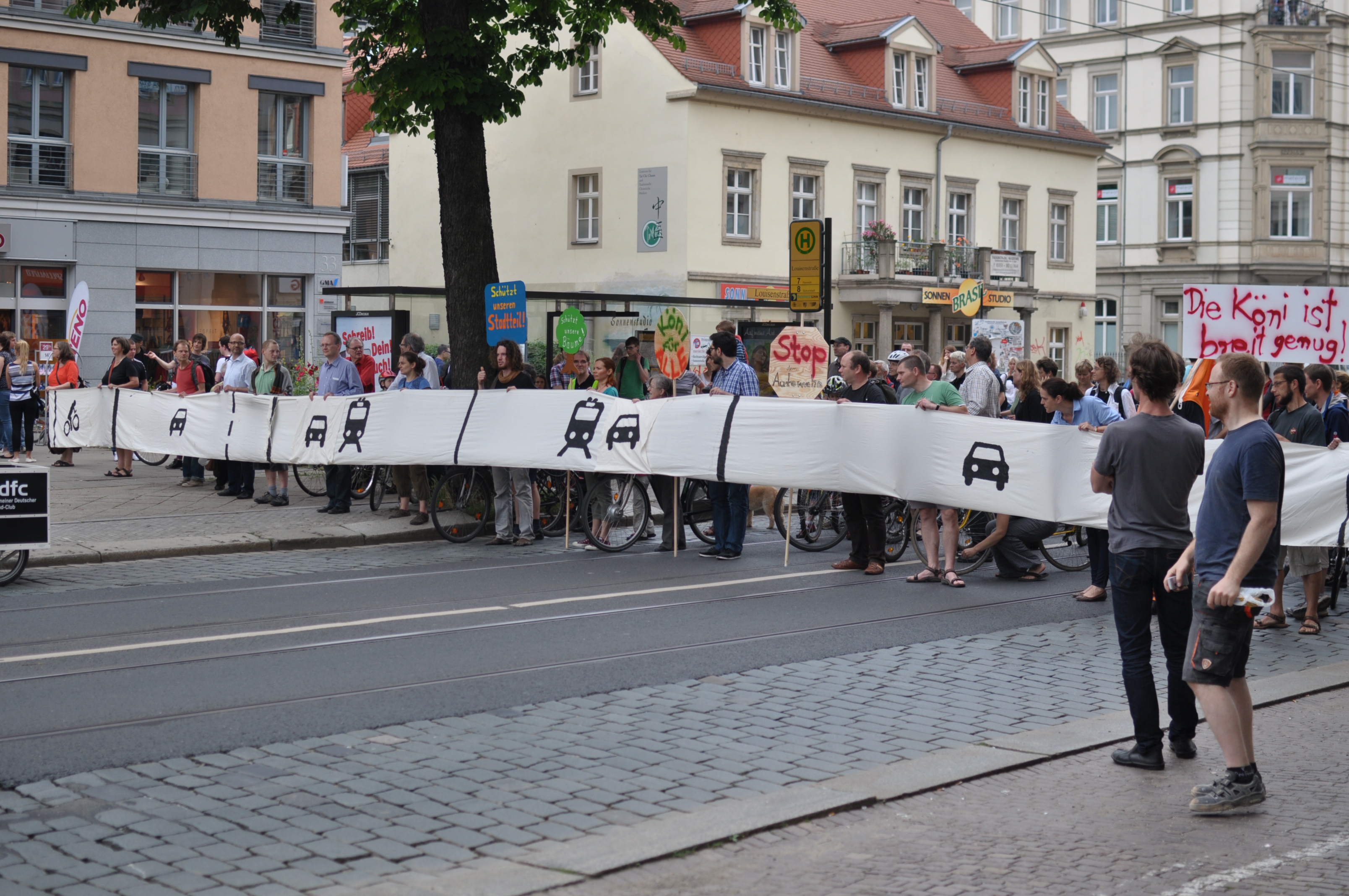 Demo Königsbrücker (c) ADFC