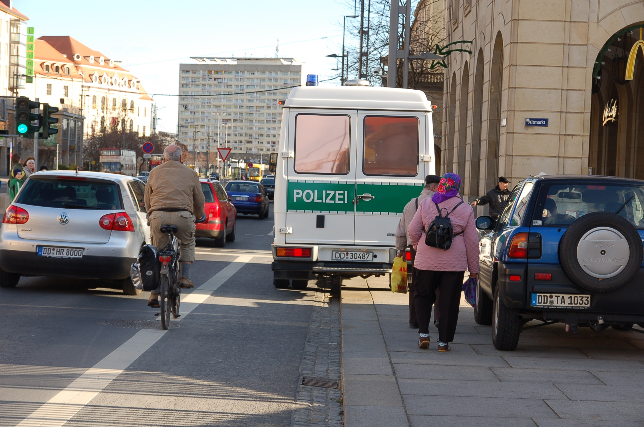 polizei altmarkt (c) ADFC